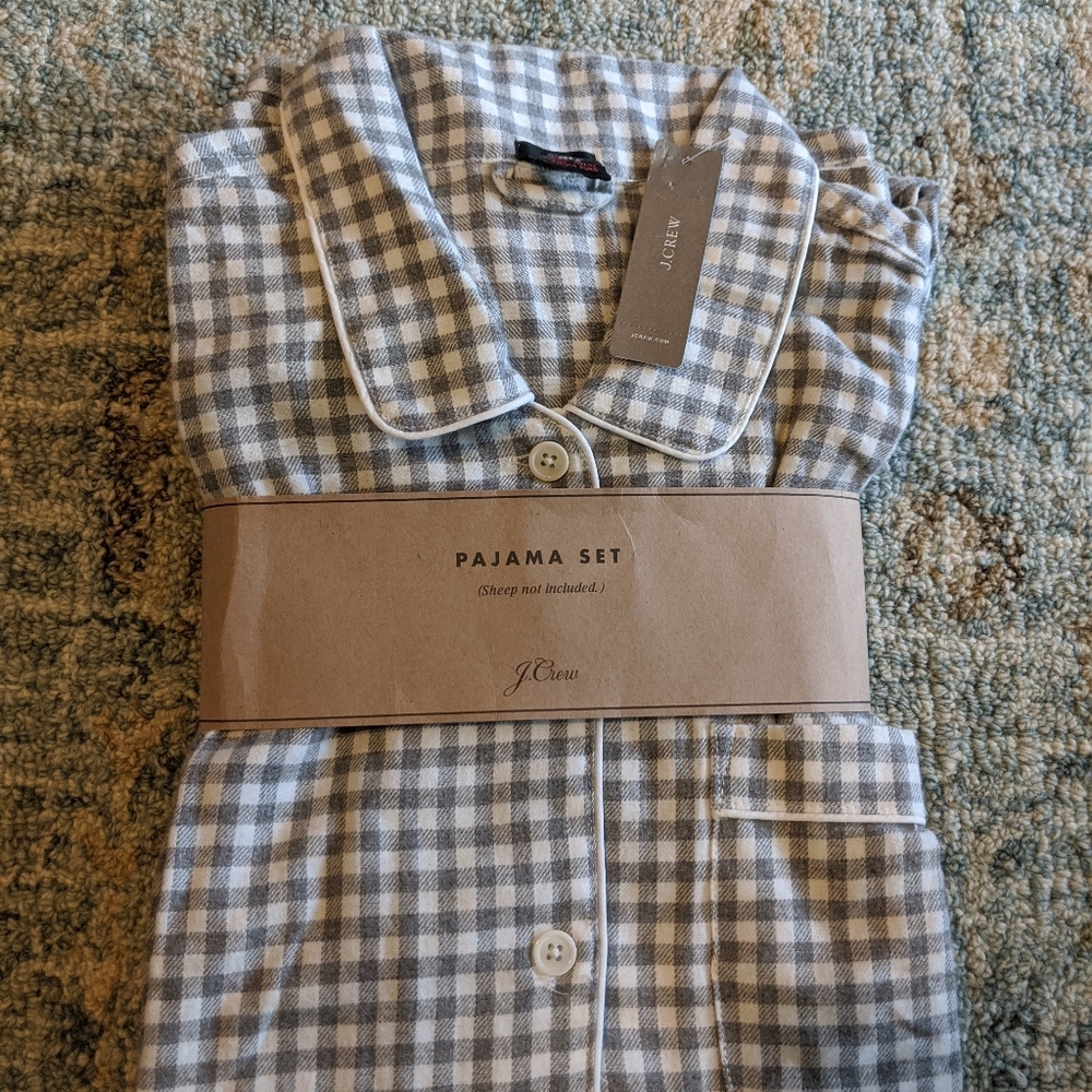 J. Crew Flannel Pajamas